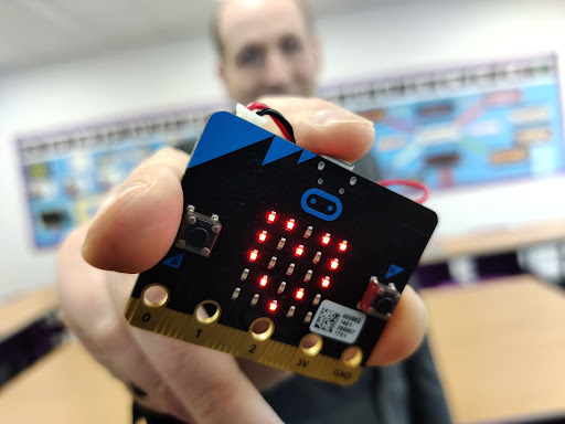 Mr Baker Becomes A Micro:bit Champion